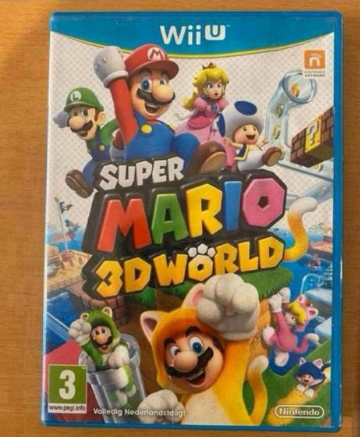 Super mario 3d world, Spelcomputers en Games, Games | Nintendo Wii U, Zo goed als nieuw, Avontuur en Actie, 3 spelers of meer