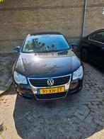 Volkswagen Eos 2.0 16V FSI 110KW 2007 Zwart, Auto's, Voorwielaandrijving, 4 cilinders, 4 stoelen, Zwart