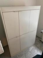 Design Pastoe , tv kast creme met scharnier deurtjes, Ophalen, Gebruikt, 100 tot 150 cm, Hedendaags , modern .