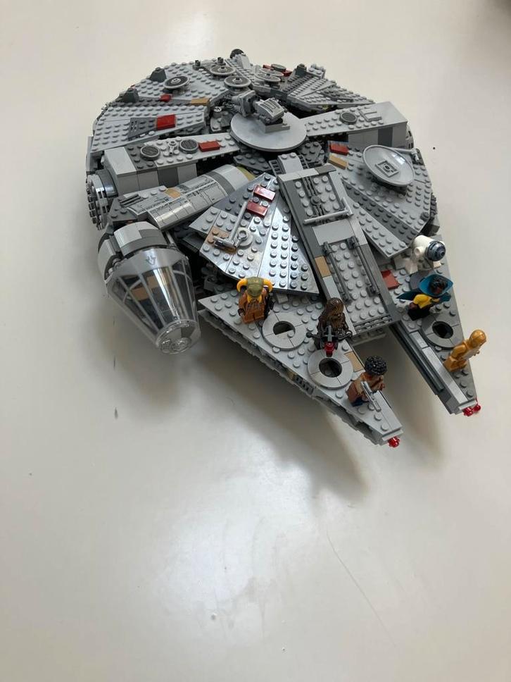 LEGO Star Wars Millennium Falcon 75257 Compleet!, Kinderen en Baby's, Speelgoed | Duplo en Lego, Zo goed als nieuw, Lego, Complete set