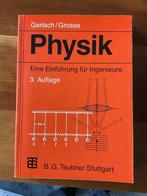 Gerlach-Grosse Physik - Eine Einführung für Ingenieure, Boeken, Diverse auteurs, Ophalen of Verzenden, Beta, WO