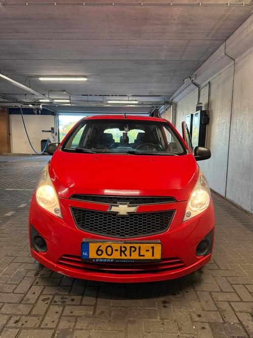 Chevrolet Spark 1.0 Bifuel 2011 Rood LPG, Auto's, Chevrolet, Particulier, Spark, LPG, B, Hatchback, Handgeschakeld, Origineel Nederlands