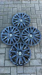 set zwarte renault wieldoppen 16 inch 4 stuks, Auto diversen, Wieldoppen, Ophalen of Verzenden, Nieuw