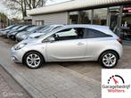 Opel Corsa 1.0 Turbo Cosmo STUUR+STOELVERWARM. LEDER LMV, Voorwielaandrijving, 1063 kg, Gebruikt, Zwart