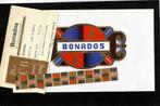 Carl Bruning   set etiket   Bonados, Ophalen of Verzenden, Gebruikt, Sigarenbandjes
