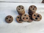 Hout Schips Jufferblok, Minder dan 3 m³, Ophalen, Overige houtsoorten, Blokken