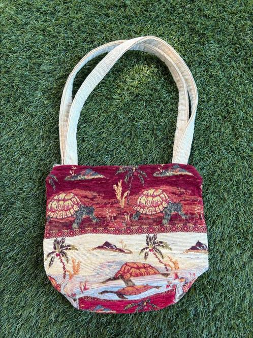 Gobelin schoudertasje Turkije, Sieraden, Tassen en Uiterlijk, Tassen | Damestassen, Zo goed als nieuw, Schoudertasje, Ophalen of Verzenden