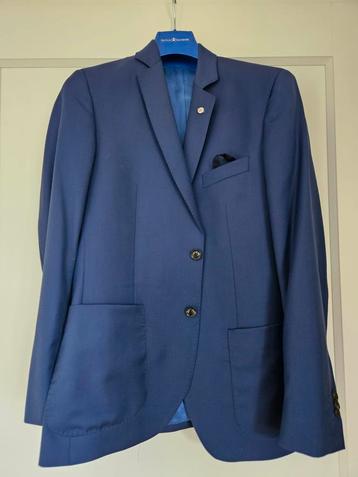 Blauw herenpak Dutch Dandies.- Zo goed als nieuw beschikbaar voor biedingen