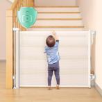 Momcozy Uitschuifbaar Babypoort 140x83 cm, Overige materialen, Nieuw, Oprolhekje, Ophalen of Verzenden