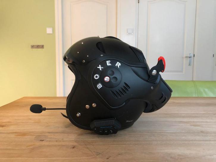 Roof Boxer - M - Smoke, Motoren, Kleding | Motorhelmen, Systeemhelm, M, Overige merken, Tweedehands, Ophalen of Verzenden