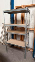 3 Metalen stellingkast met 5 planken, Huis en Inrichting, Kasten | Stellingkasten, Ophalen, Gebruikt