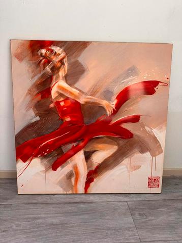 Schilderij Lost in Motion by Kitty Meijering beschikbaar voor biedingen