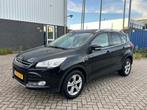 Ford Kuga 1.6 Titanium 4WD 2013 Panorama Automaat, Gebruikt, Zwart, 4 cilinders, Leder en Stof