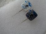 2 x 4-kante Nooitgedagt Schaats Speldjes + kleurverschil., Verzamelen, Speldjes, Pins en Buttons, Ophalen, Zo goed als nieuw, Overige onderwerpen