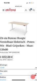 Ahrend Zit Sta Bureau Elektrisch Verstelbaar, Ophalen, Elektrisch, Zo goed als nieuw, Stabureau