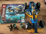 Lego ninjago voertuig met boekje en poppetjes 71752, Kinderen en Baby's, Speelgoed | Duplo en Lego, Ophalen of Verzenden, Gebruikt