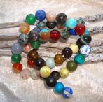 Snoer kralen halfedelsteen 8 mm. multicolour, Info.adorabeads@gmail.com, Want 18 Hoogvliet, Nieuw, Ophalen of Verzenden