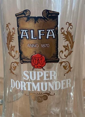 Alfa Super Dortmunder glas beschikbaar voor biedingen