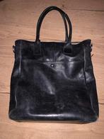 Zwarte leren tas van Bear Design, Sieraden, Tassen en Uiterlijk, Tassen | Schoudertassen, Ophalen of Verzenden, Gebruikt