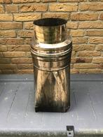 Rookkanaal verloop rond- vierkant, Ophalen, Gebruikt, Hout, Houtkachel