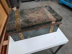 Origineel antiek geldkistje/ cash box, Gebruikt, Ophalen of Verzenden, Overige thema's, Metaal of Blik