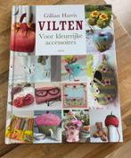 Vilten Gillian Harris, Hobby en Vrije tijd, Ophalen of Verzenden, Boek of Patroon, Zo goed als nieuw