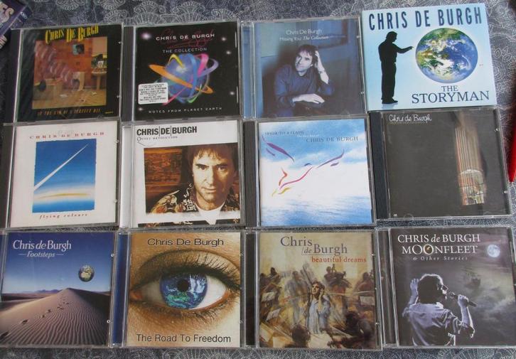 9 zgan cds van Chris den Burgh à 2,00, Cd's en Dvd's, Cd's | Religie en Gospel, Zo goed als nieuw, Gospel, Ophalen of Verzenden