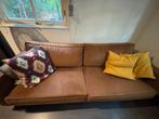 Mooie bruine bank - 3 persoons, Huis en Inrichting, Banken | Bankstellen, Gebruikt, Driepersoons, 75 tot 100 cm, Rechte bank