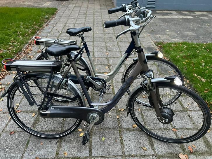 set electrische gazelle fietsen, Fietsen en Brommers, Fietsen | Dames | Damesfietsen, Zo goed als nieuw, Gazelle, Versnellingen