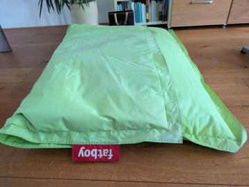 Lounge zitzak – originele Fatboy, limegroen beschikbaar voor biedingen