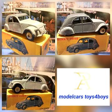 Dinky Toys no. 24T Citroen 2 CV 1952 (4) 1/43 beschikbaar voor biedingen