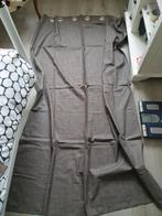 Gordijnen (taupe) 2x 200 cm (lengte) x 130 cm (breedte), Huis en Inrichting, Stoffering | Gordijnen en Lamellen, Gebruikt, 100 tot 150 cm