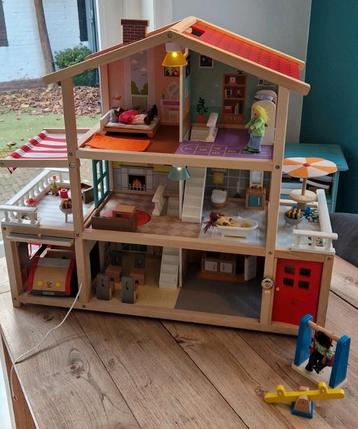 Hape Poppenhuis Family Mansion *SINT* beschikbaar voor biedingen