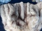 Prachtige dikke echte blauwvos bont jas bontjasje bontjas L, Ophalen of Verzenden, Zo goed als nieuw, Maat 38/40 (M), Bruin
