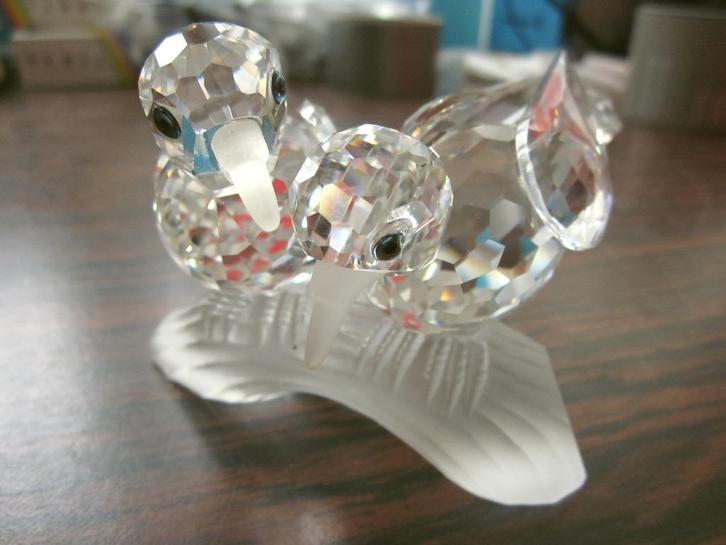 Swarovski Jaarstuk Tortelduiven incl.certificaat, Verzamelen, Swarovski, Nieuw, Figuurtje, Ophalen of Verzenden