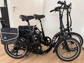 2x ZGAN Lacros Ambling A200 elektrische vouwfietsen 20 inch beschikbaar voor biedingen