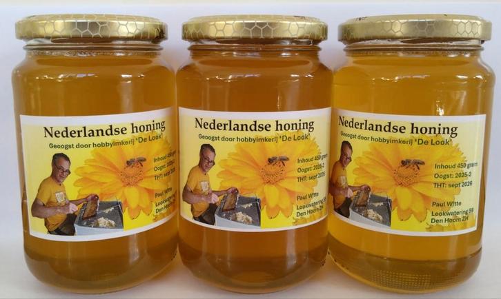 (H)eerlijke bloemen honing van imker Paul, Diversen, Levensmiddelen, Ophalen