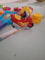 Vtech toettoet auto lanceerbaan met Mike motorfiets, Ophalen of Verzenden, Zo goed als nieuw