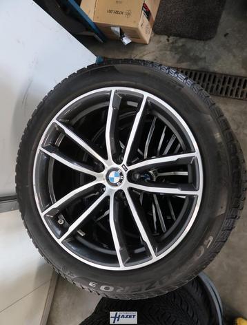 4 Lichtmetalen autovelgen 18" BMW M incl. winterbanden beschikbaar voor biedingen