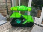 Hamsterkooi, Dieren en Toebehoren, Kooi, Minder dan 75 cm, Zo goed als nieuw, Hamster