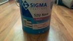 Sigma s2u nova satin 2,5 liter ral 9010 nieuw blik.waterbasi, Doe-het-zelf en Verbouw, Verf, Beits en Lak, Ophalen, Wit, Nieuw