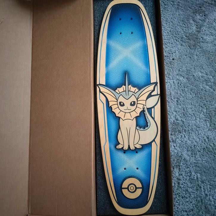 Pokémon Vaporeon Skateboard Bear Walker - Nieuw!, Sport en Fitness, Skateboarden, Nieuw, Ophalen of Verzenden
