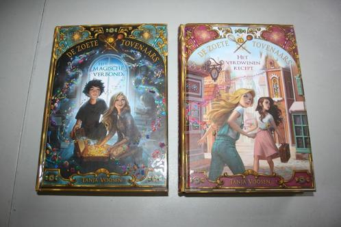 Tanja Voosen - De Zoete Tovenaars - hardcover - 7,50 pst., Boeken, Kinderboeken | Jeugd | 10 tot 12 jaar, Zo goed als nieuw, Ophalen of Verzenden