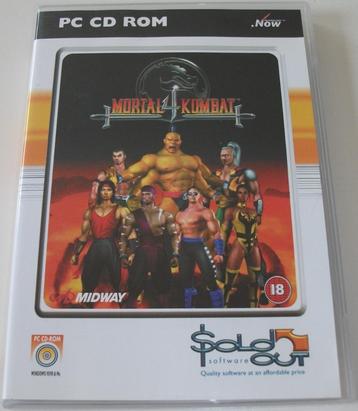 PC Game *** MORTAL KOMBAT 4 *** It can be won by mortals beschikbaar voor biedingen
