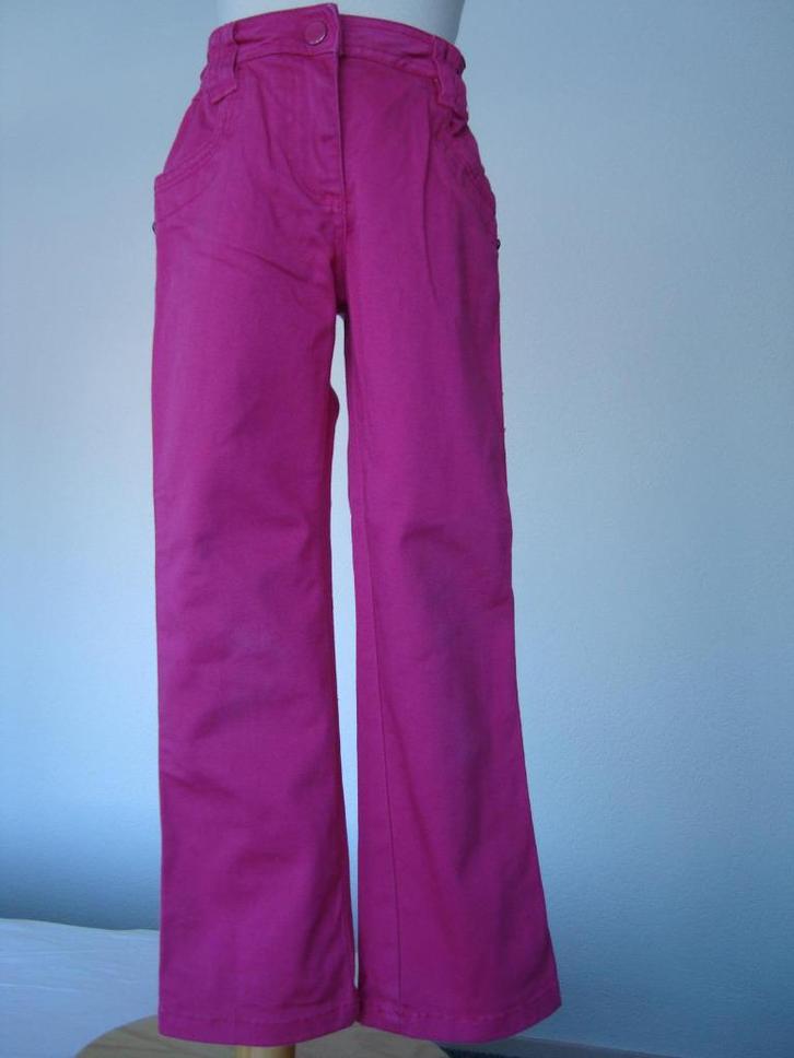knal ROZE broek met blingbling 110 in ~~nieuw~~ staat, Kinderen en Baby's, Kinderkleding | Maat 110, Zo goed als nieuw, Meisje