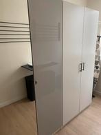 2 stuks IKEA kastdeuren voor Pax hoogglans grijs 50x195cm, Ophalen, 50 tot 100 cm, Zo goed als nieuw, Minder dan 25 cm