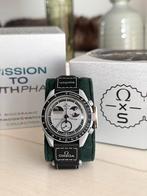 Moonswatch Mission to Earthphase Omega, Sieraden, Tassen en Uiterlijk, Horloges | Heren, Kunststof, Polshorloge, Overige materialen