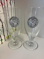 Uiltje bierglazen set van 2 glazen, Verzamelen, Ophalen of Verzenden, Nieuw, Glas of Glazen, Overige merken