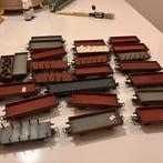 Grote partij Marklin rongen- en lage boordwagens, Wisselstroom, Gebruikt, Wagon, Ophalen of Verzenden