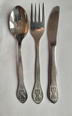 Kinderbestekjes met beertjes, katten en poezen, Ophalen of Verzenden, Zo goed als nieuw